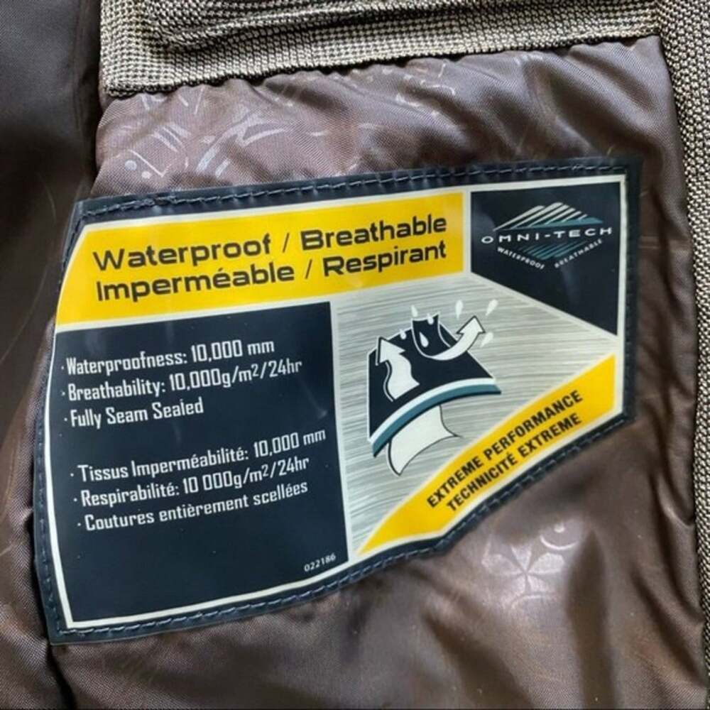 Columbia Titanium Waterproof Belted Jacket with Detachable Hood Size S - Picture 11 of 14